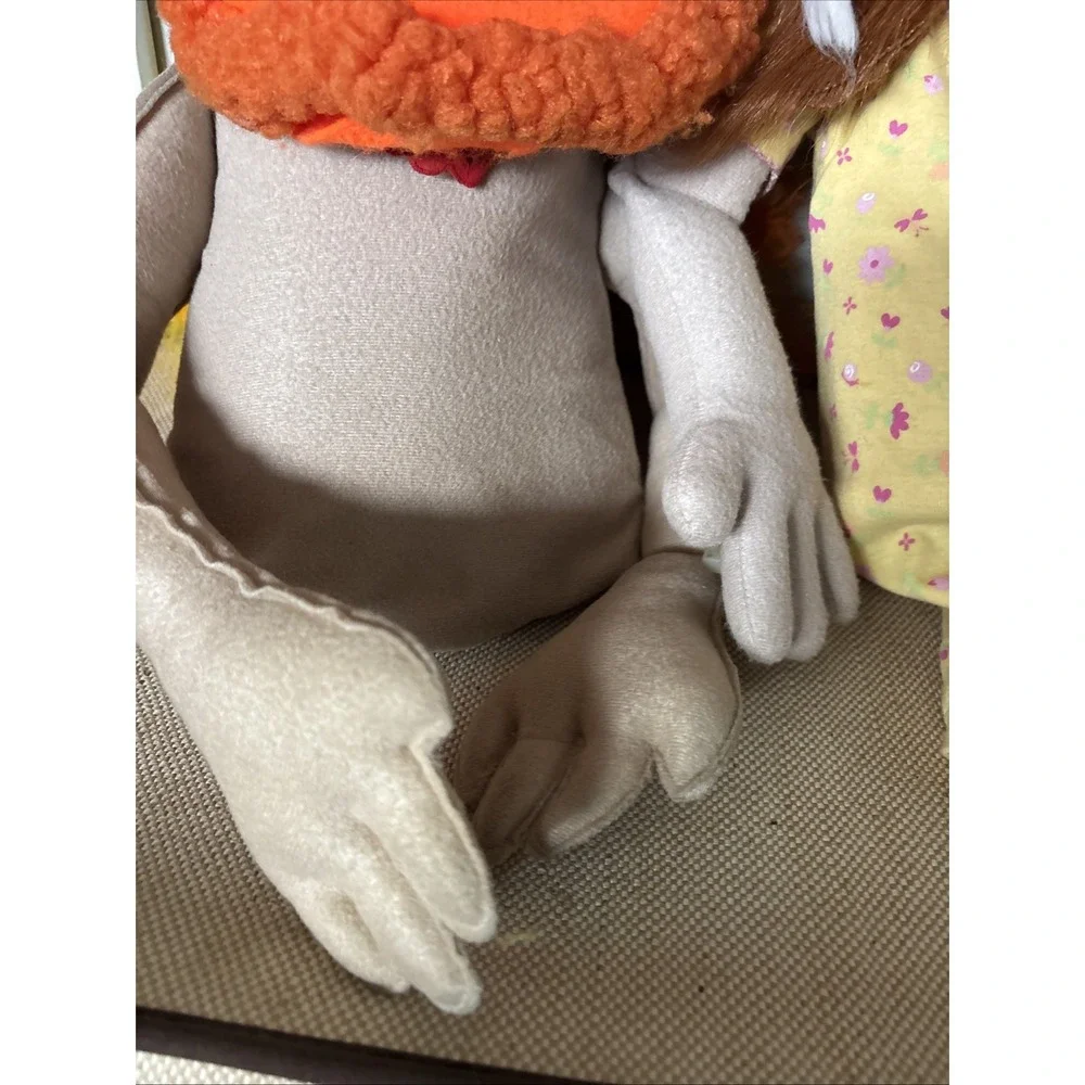 RARE Set Of 2 Vintage Puppet Productions Inc LARGE SIZE Muppet Puppets 70's-80's